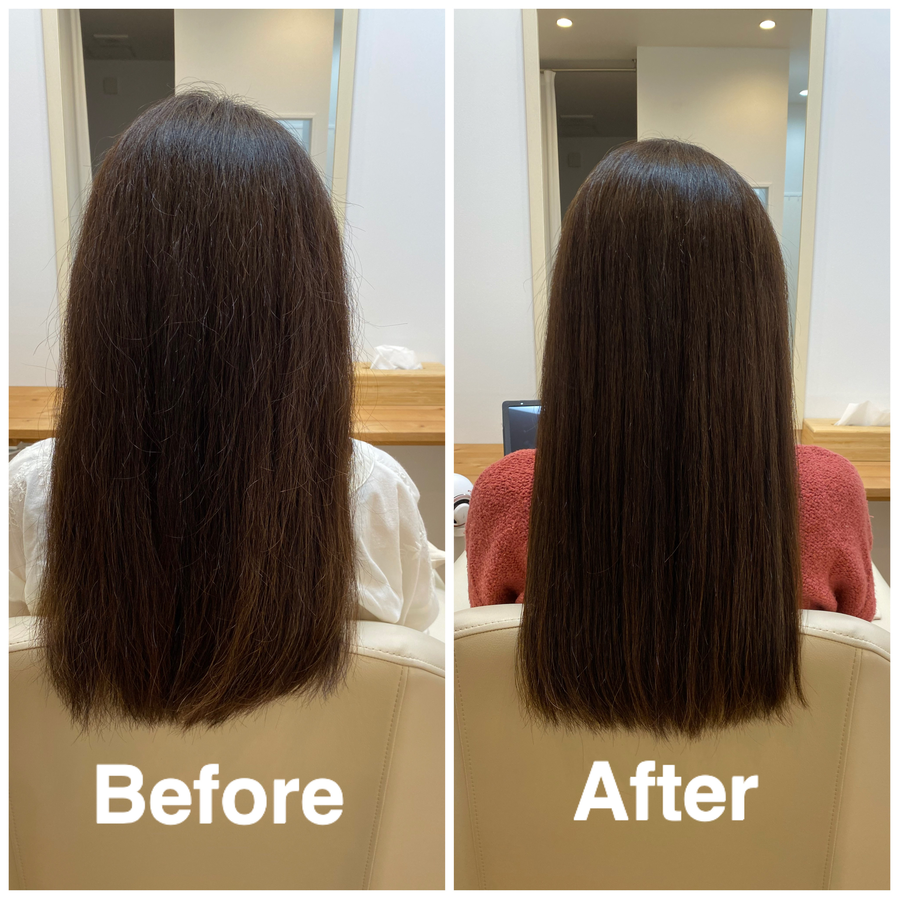 カラーエステでパサつき改善 浦安市の髪質改善美容室dears ディアーズ